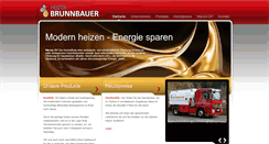 Desktop Screenshot of heizoel-brunnbauer.de